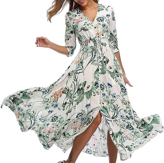 Women's Floral Maxi Dresses